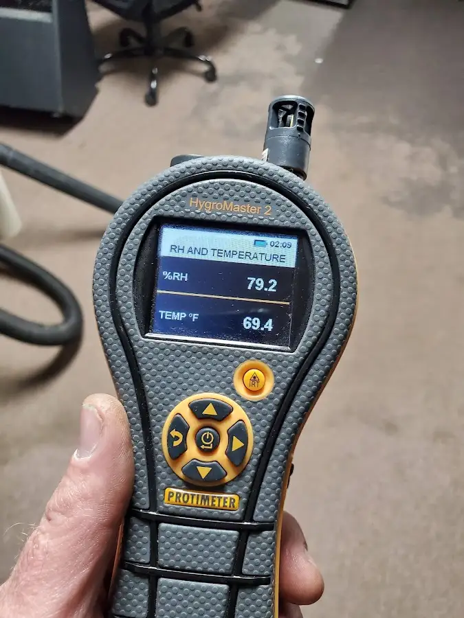 Moisture meter humidity assessment for Fire & Smoke Damage Restoration in Miramar Beach